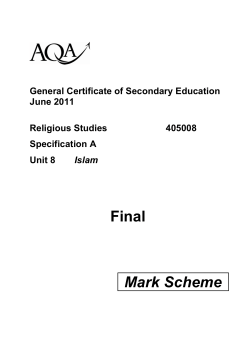 GCSE Religious Studies