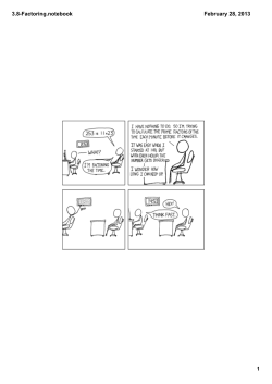 3.8Factoring.notebook 1 February 28, 2013