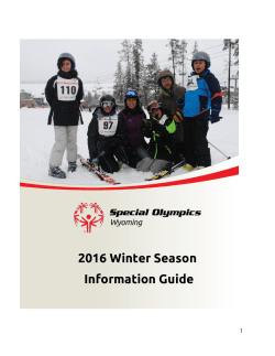 2016 Winter Season Information Guide