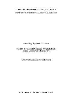 2003 - Cadmus, EUI Research Repository