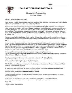 Momentum - Cookie Sales