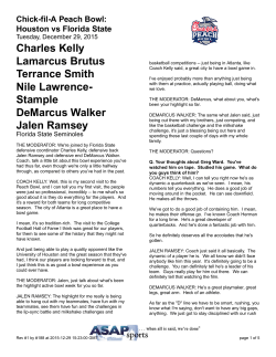 Charles Kelly Lamarcus Brutus Terrance Smith Nile Lawrence