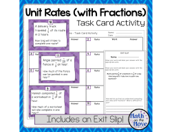 Complex Fraction Task Cards