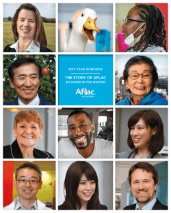 Aflac 2015 Year In Review - AFLAC Investor Relations