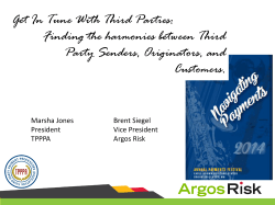 Get In Tune With Third Parties: Finding the harmonies between Third