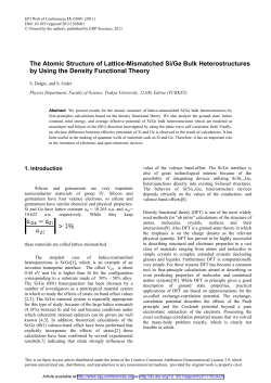 The Atomic Structure of Lattice