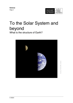 To the Solar System and beyond