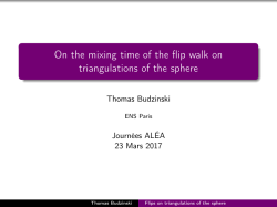 On the mixing time of the flip walk on triangulations of the