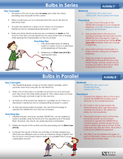 GENECON&reg; Activity #7