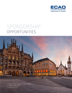 sponsorship - Events Driven