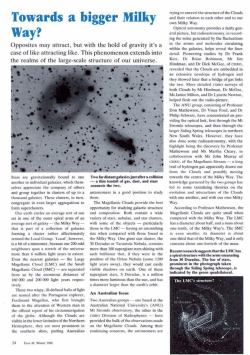 Towards a bigger Milky