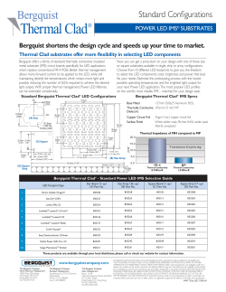 803119 - Bergquist Company