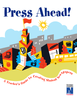 A teacher`s guide to creating student newspapers