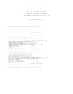 SOUTH CENTRAL HIGH SCHOOL 2013