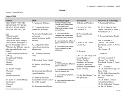 Curriculum Map