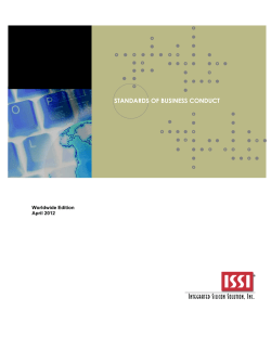 Standards of Business Conduct
