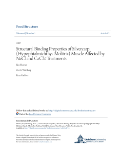 Structural Binding Properties of Silvercarp
