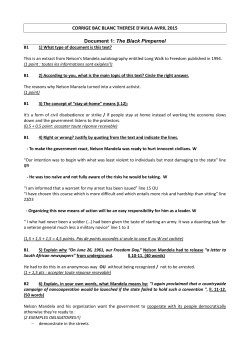 CORRIGE BAC BLANC THERESE D`AVILA AVRIL