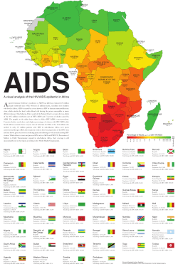 A visual analysis of the HIV/AIDS epidemic in Africa