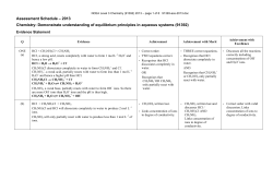 NCEA Level 3 Chemistry (91392) 2013