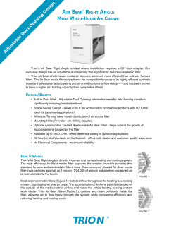Air Bear Right Angle Media Whole-House Air Cleaner