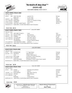 "The World`s #1 Party Shows"TM