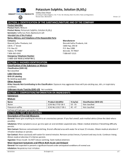 Potassium Sulphite, Solution (K2SO3)