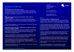 Directions to Evotec AG