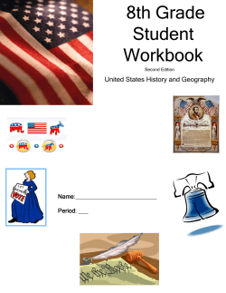 Grade 8 Student Workbook