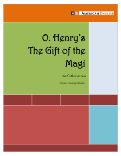O. Henry`s The Gift of the Magi