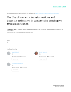 The Use of isometric transformations and bayesian