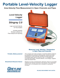 Brochure - Greyline Instruments