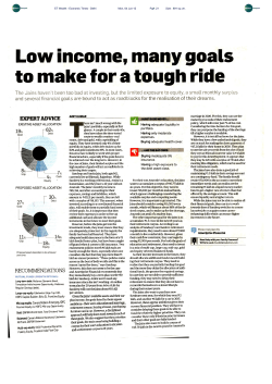 Low income, many goals to make for a tough ride