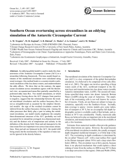 Southern Ocean overturning across streamlines in