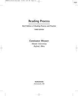 Reading Process - Semantic Scholar