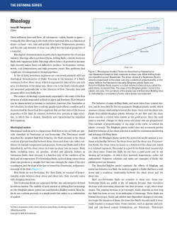 Rheology - Schlumberger