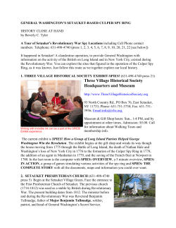 general washington`s setauket-based culper spy