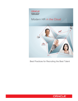 Best Practices Recruiting the Right Talent