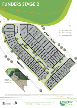 flinders stage 2 - Fitzgibbon Chase