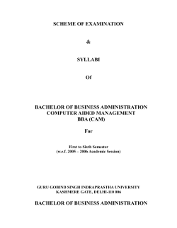 BBA (CAM) - CPJ Group Of Institute
