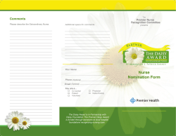 Nurse Nomination Form - Miami Valley Hospital