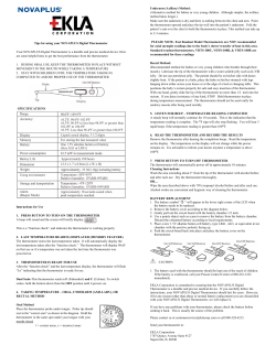 Tips for using your NOVAPLUS Digital