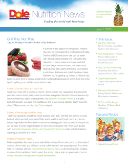 Nutrition News