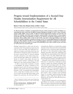 Progress toward Implementation of a Second