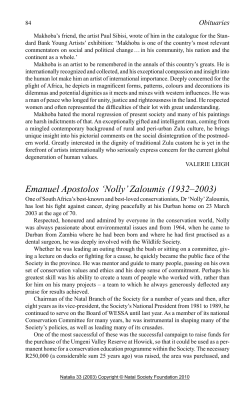 `Nolly` Zaloumis - The Natal Society Foundation