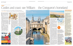 Castles and coast: see William the Conqueror`s