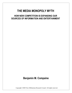 the media monopoly myth