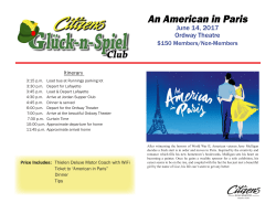 An American in Paris