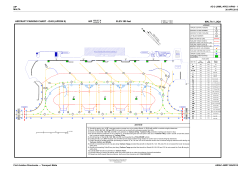 AIRCRAFT PARKING CHART - ICAO (APRON 9) ELEV 300 feet