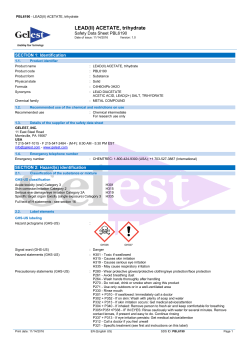 LEAD(II) ACETATE, trihydrate
